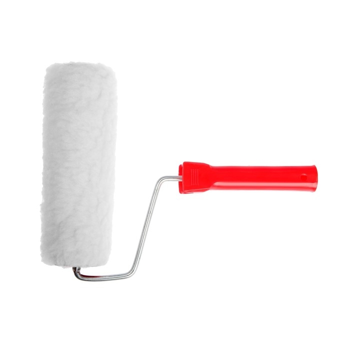 Набор малярный ЛОМ, валик искусственный мех, 180 мм, ванночка 250 х 320 мм