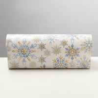 Коробка под кекс &laquo;Снежинка&raquo;, 9 х 9 х 24,5 см, Новый год