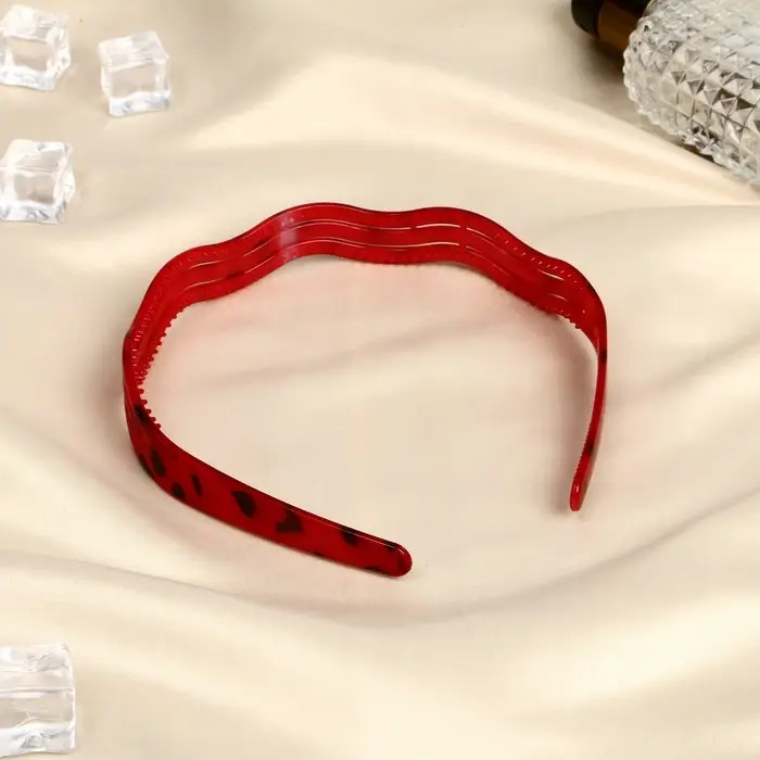 Ободок для волос &laquo;Янтарный свет&raquo;, волна, 1.7 см, МИКС