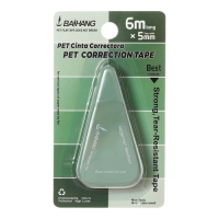 Корректор-лента на блистере, 6мx5мм, Зеленый МИКС