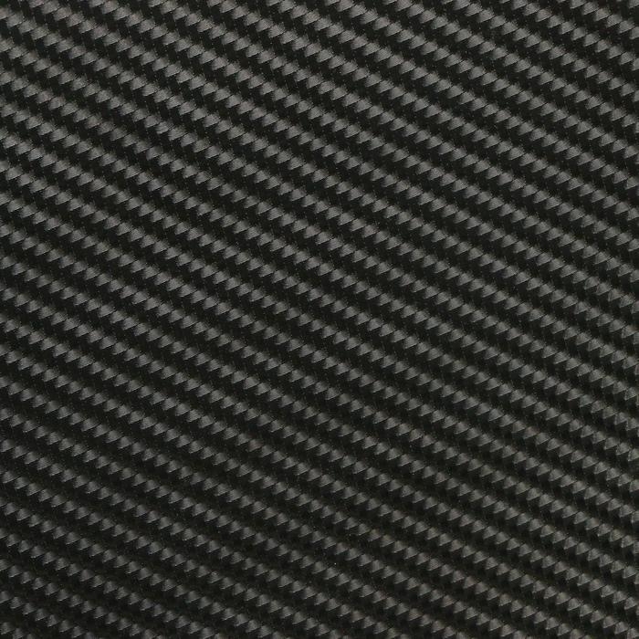 Пленка карбон 3D, самоклеящаяся, 20x127 см, черный