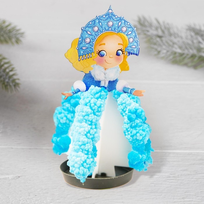 Набор для опытов &laquo;Чудесные кристаллы&raquo;, снегурочка