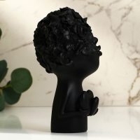 Статуэтка полистоун &laquo;Любовь&raquo; цвет чёрный 12 х 6,5 х 22 см