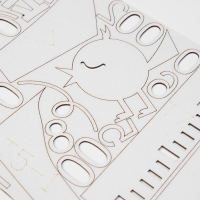 Ростомер на стену "Деревце", наклейки интерьерные детские, декор на стену, панно 180 см