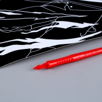 Гравюра &laquo;Мальчик аниме&raquo; с эффектом голография, А4