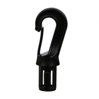 Крючок с креплением для шнура, d = 10 мм, набор 10 шт.