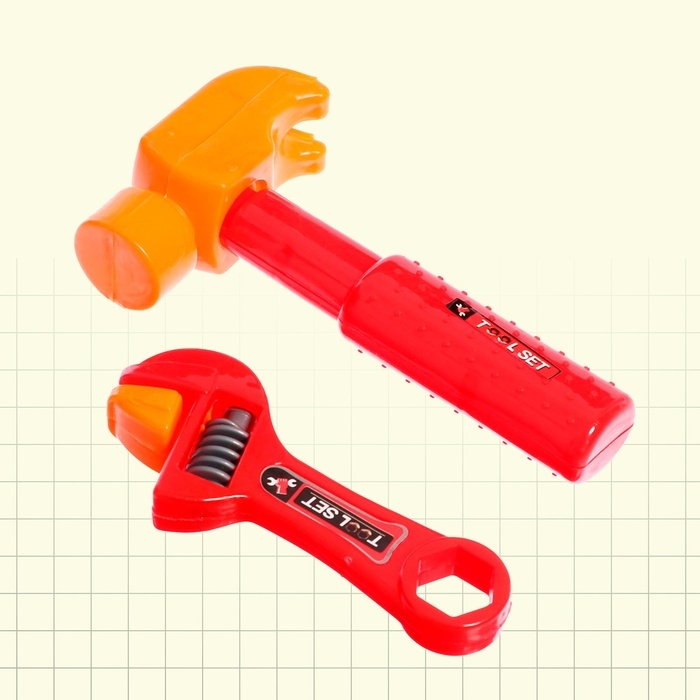 Игровой модуль в чемодане &laquo;Мастерская&raquo;, 25 предметов