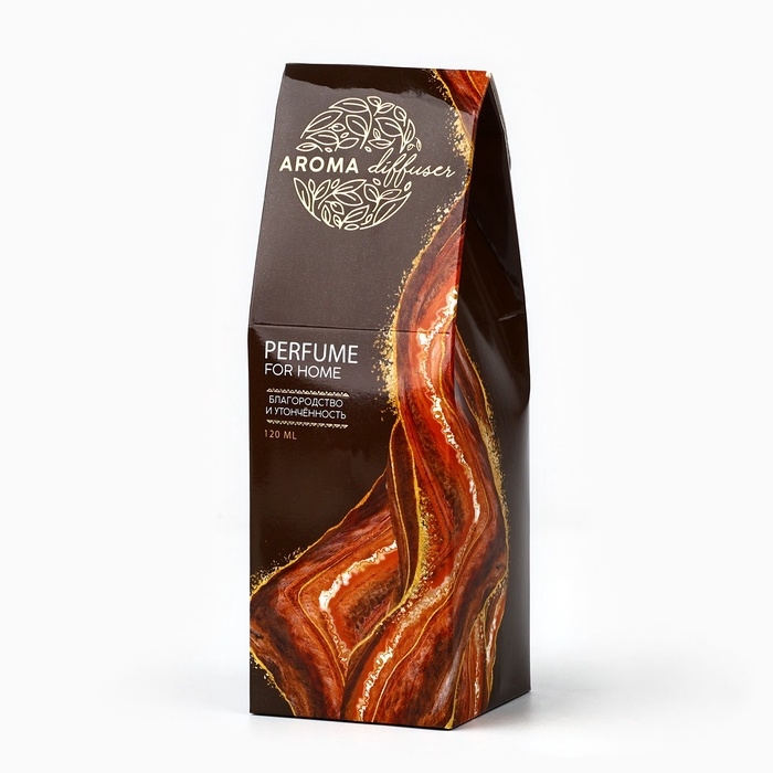 Диффузор ароматический палочки, ароматизатор для дома &laquo;Аромадиффузор: For home&raquo;, аромат табак, 120 мл.