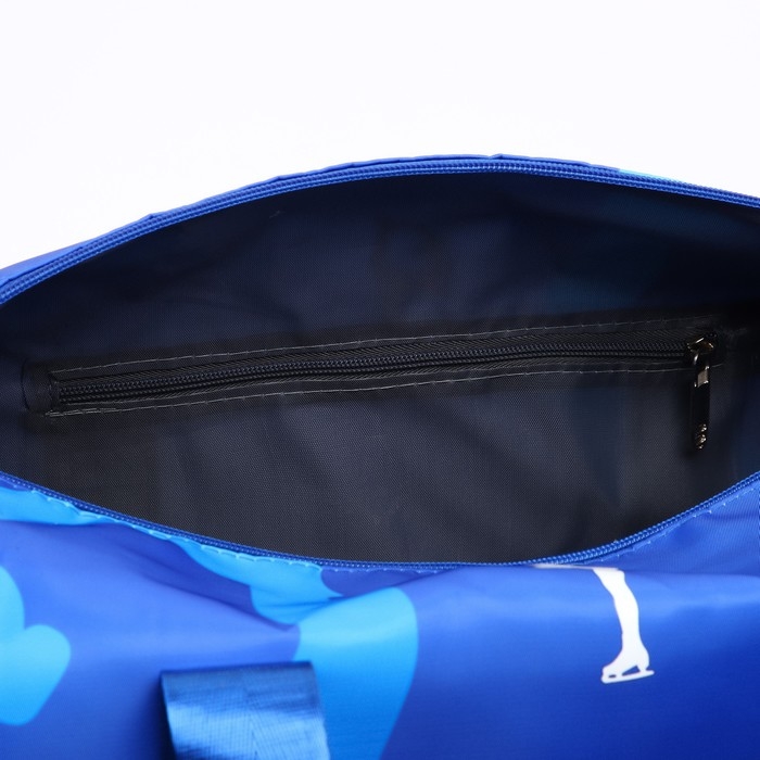 Сумка спортивная &laquo;RUSSIAN FIGURE SKATING&raquo;, 47 x 28 x 24 см, синий