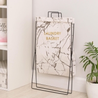 Корзина универсальная Доляна &laquo;Монро&raquo;, 40&times;26&times;50 см, цвет белый