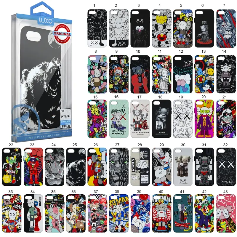 Чехол iPh 7/8/SE(2020) LUXO