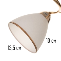 Люстра "Андер" 5хЕ27 40Вт золото 44х44х24 см