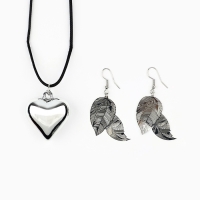 Серьги и чокер &laquo;Ты самая нежная и красивая&raquo;, 9 х 10 см