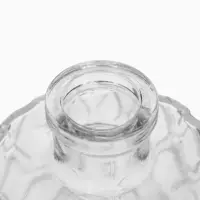 Ваза настольная стекло "Миниатюра" (набор 12 шт) 8-13 см, прозрачный