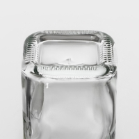 Бутылка стеклянная для соусов и масла Доляна &laquo;Лимоны&raquo;, 200 мл, 4,5&times;20 см