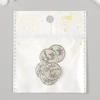 Сувенир кошельковый металл "Филин. Мудрость веков" 2х2 см