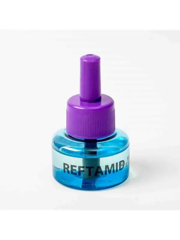 Комплект от комаров "Рефтамид", без запаха, фумигатор и флакон 45 ночей, 30 мл