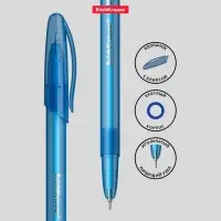 Ручка шариковая ErichKrause Neo Original, игольчатый узел 0.7 мм, чернила синие, супермягкое письмо, длина линии письма 2000 метров