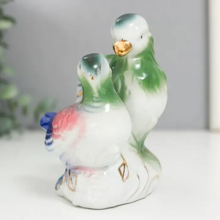 Фигурка керамика &laquo;Уточки-мандаринки цветные&raquo;, 11&times;7&times;11.5 см