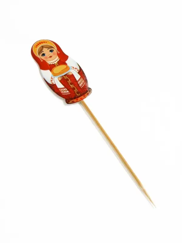 Украшение для блинов на масленицу &laquo;Матрешка&raquo;, 6&times;19 см