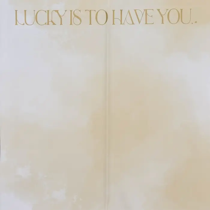 Пленка для цветов матовая, "Акварель", 57*57 см, желтый