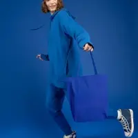 Шопер B5, синий с синими ручками