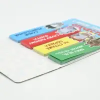 Стикеры-закладки с липким слоем 4 шт, 20 л  "С днем защитника котечества!"