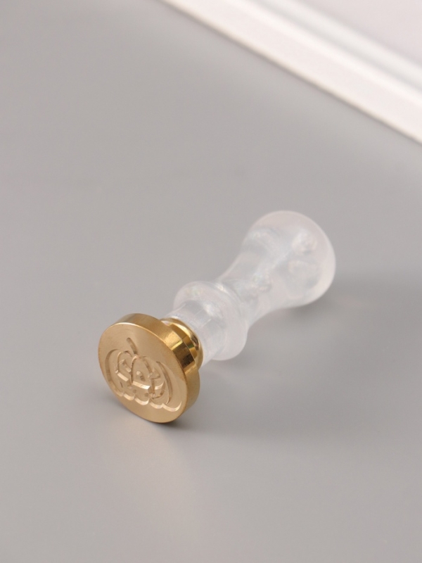 Сургучный набор "Страшная тыква" печать, ручка, сургуч 12,5х10х3,6 см