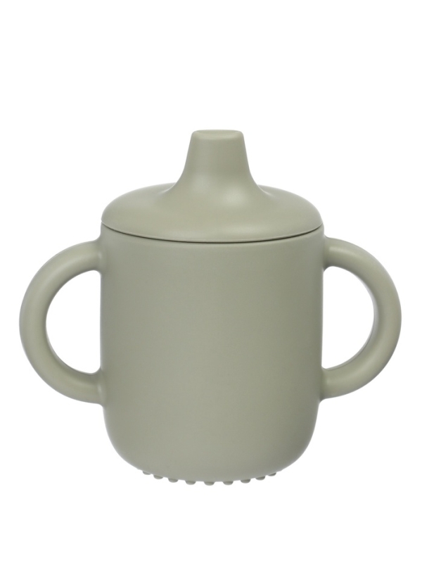 Крошка я, силиконовый поильник, серия мишка, серый SL-07273