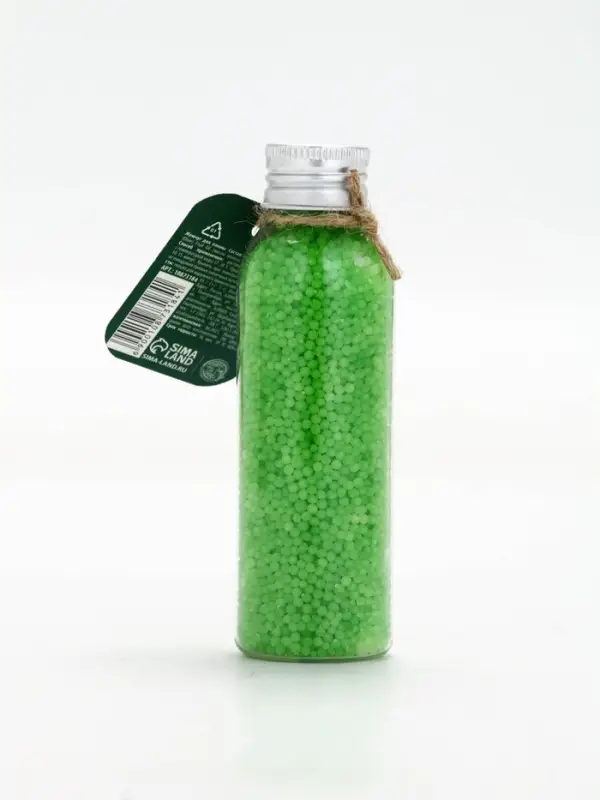 URAL LAB Жемчуг для ванны во флаконе, 85 г, аромат яблочный пунш, URAL LAB