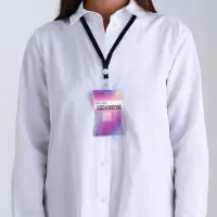 Чехол для бейджа &laquo;Твори&raquo;, 6,5 х 10,5 см