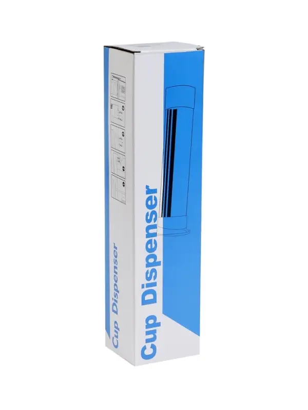 Стаканодержатель LCH-02, 70 стаканов, крепление шуруп, белый