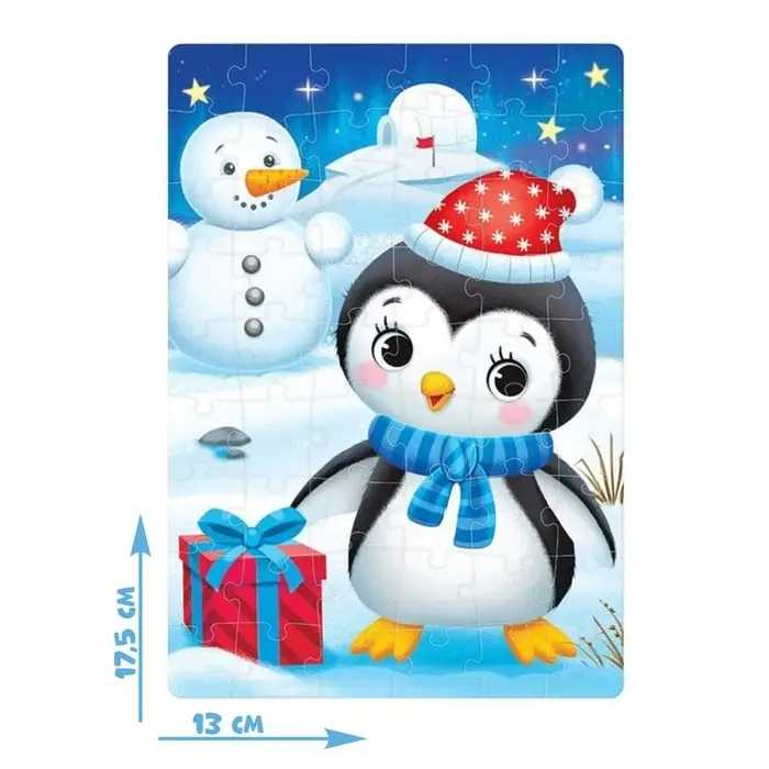 Пазл детский &laquo;Пингвинчик&raquo;, 54 элемента