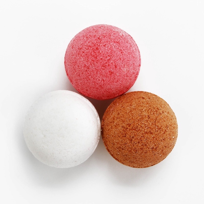 Набор бомбочки для ванны BEAUTY FOX &laquo;Рецепт бьюти-вечера&raquo;, 3х40 г, микс ароматов