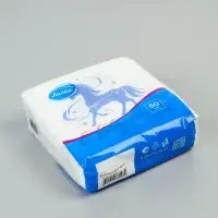 Салфетки бумажные однослойные &laquo;Счастливый год&raquo;, 24х24, 50 шт