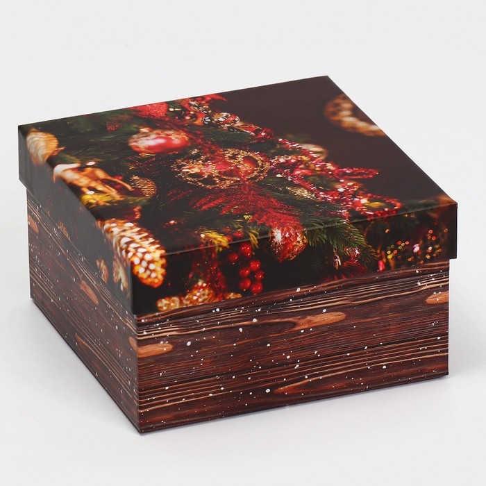 Набор подарочных коробок 6в1 &laquo;С Новым годом&raquo;, 10 х 10 х 6 - 20 х 20 х 11 см, Новый год