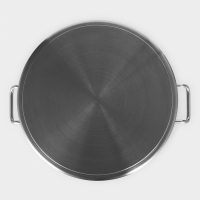 Кастрюля Hanna Kn&ouml;vell с крышкой, 35 л, d=40 см, h=26 см, толщина 1 мм, дно ТРС, толщина дна 4.6 мм, 201 сталь, индукция