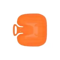 Санки-ледянки с мягкой сидушкой &laquo;Вираж&raquo;, оранжевые, 39&times;37см