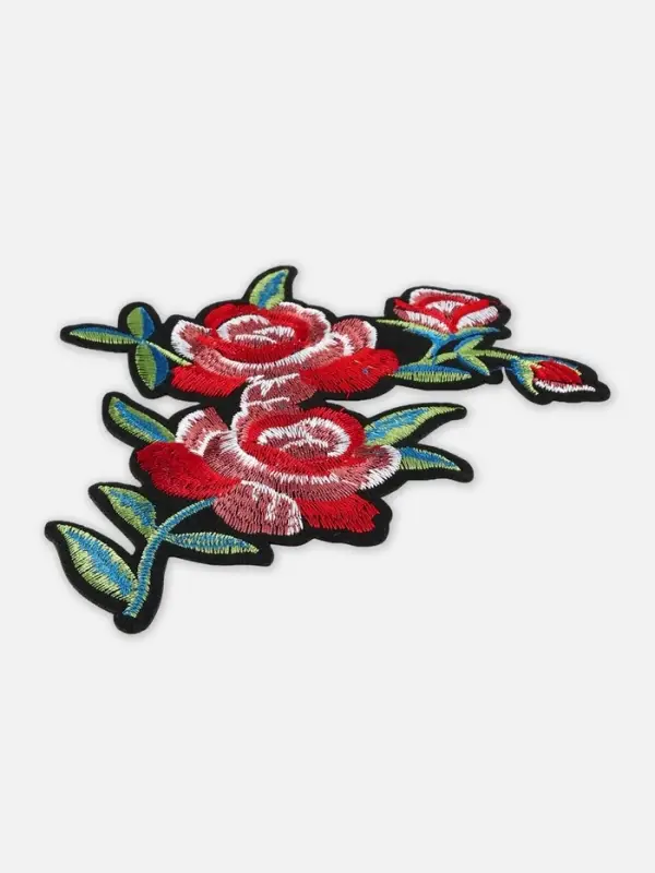 Термоаппликация &laquo;Цветы&raquo;, 16.5&times;12 см, разноцветная