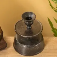 Подсвечник "Ретро серия Барселона" алюминий  13х13х15 см