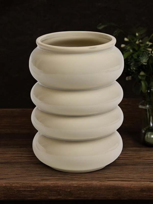 Ваза керамика настольная "Даниель" 12х12х19,5 см