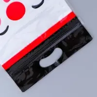 Пакет подарочный, с zip - lock застежкой, &laquo;Снеговик&raquo;, 15&times;23&plusmn;1 см