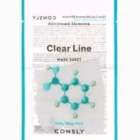 Тканевая маска с фруктовыми кислотами Consly &laquo;Восстанавливает и увлажнение&raquo;, 23 мл