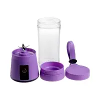 Блендер LBR-01, портативный, 24 Вт, 380 мл, USB, фиолетовый