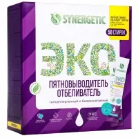 Отбеливатель-пятновыводитель Synergetic, 50 стиков