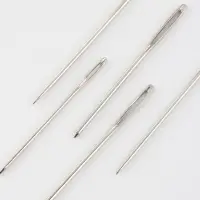 Иглы швейные для шерсти и пряжи, d=1.6/1.8/2 мм, 5.3/6/7.5 см, 6 шт.