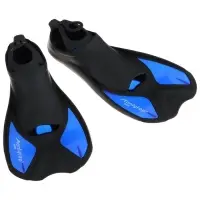 Ласты для плавания ONLYTOP, р. 40-41, цвет чёрный/синий