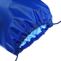 Мешок для обуви 420 х 340 мм, Calligrata "Стандарт", (мягкий полиэстер, плотность 210D), синий