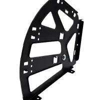 Механизм для обувницы полок CAPPIO, 3-х ярусная, до 13 мм, металл, черный