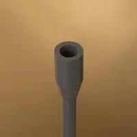 Подсвечник "Аскет" черный 14х14х25,5 см